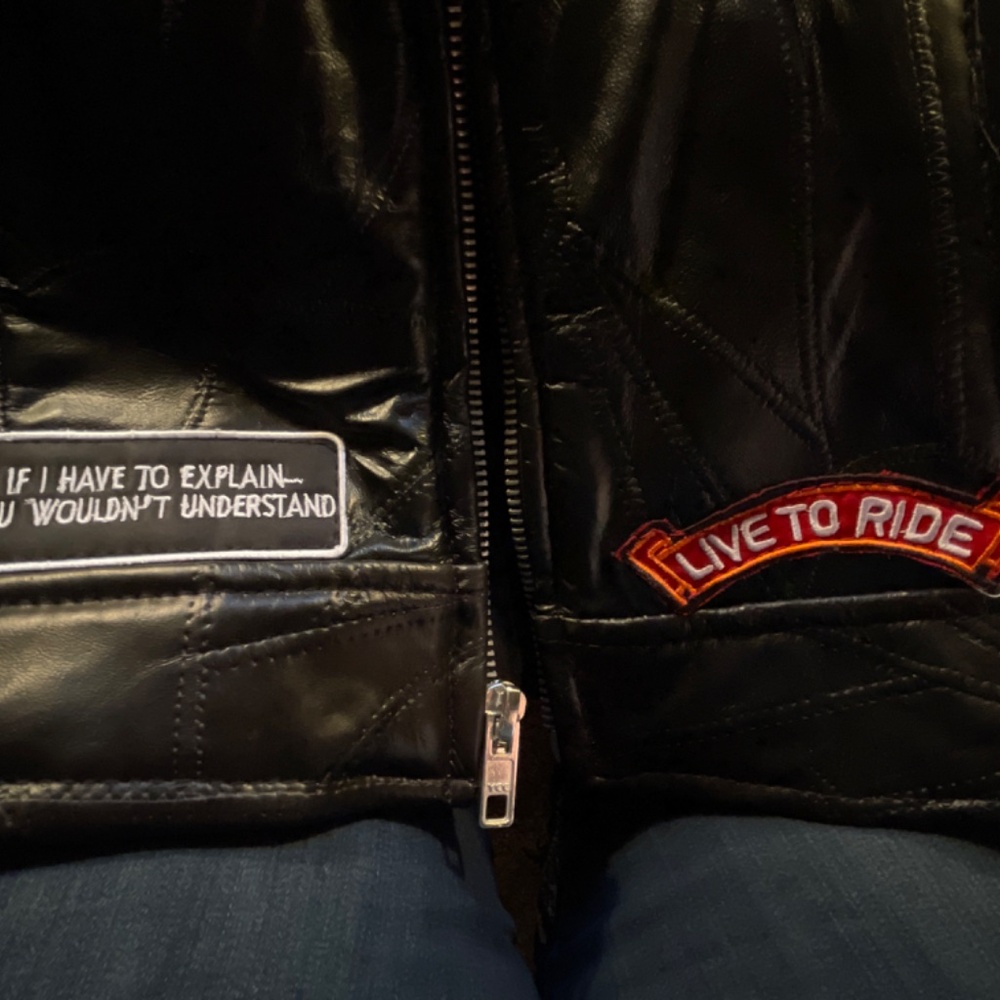 Live To Ride Leather Jacket - Picture 4 of 5